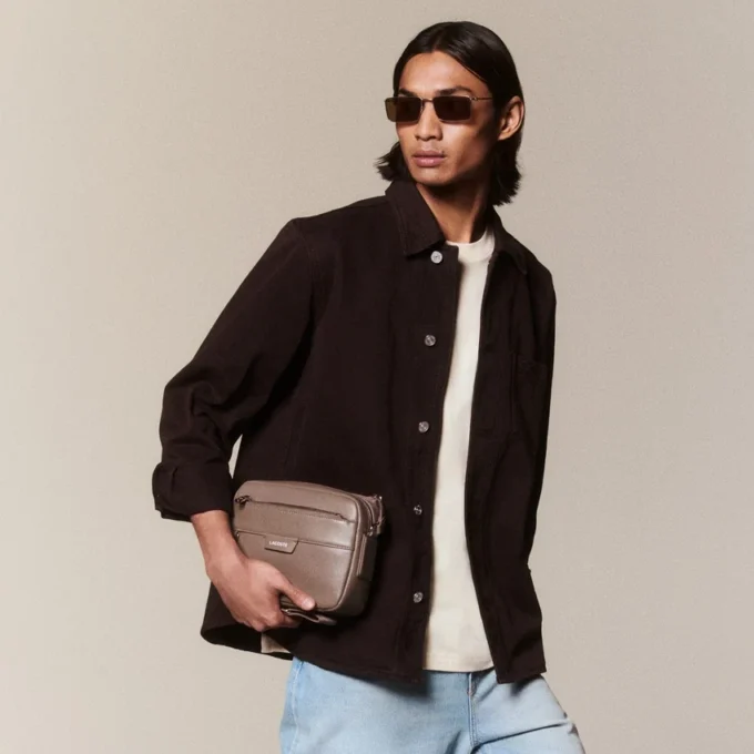 Ossian Leather Reporter Bag