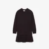Oversized Cotton Sweatshirt Dress