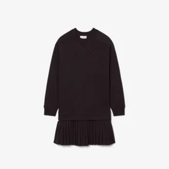 Oversized Cotton Sweatshirt Dress