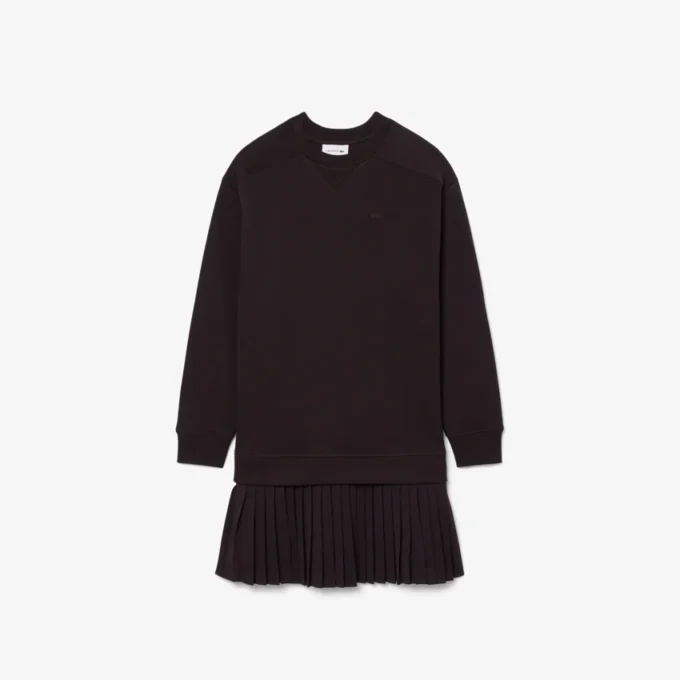 Oversized Cotton Sweatshirt Dress
