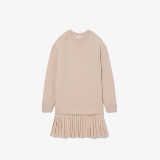 Oversized Cotton Sweatshirt Dress