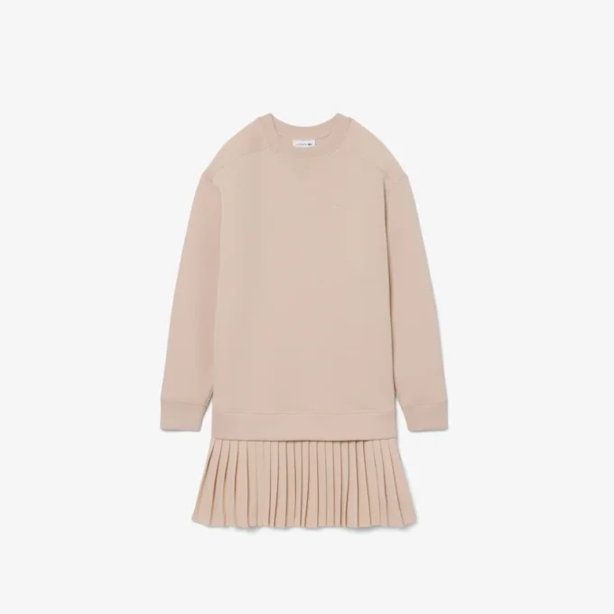 Oversized Cotton Sweatshirt Dress