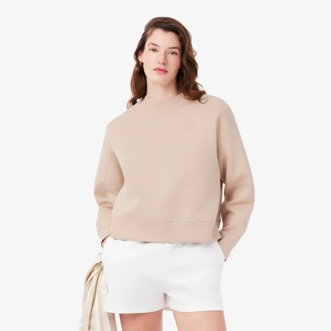 Oversized Double Face Jersey Sweatshirt