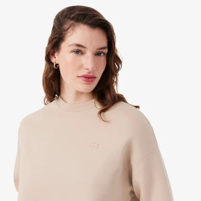 Oversized Double Face Jersey Sweatshirt