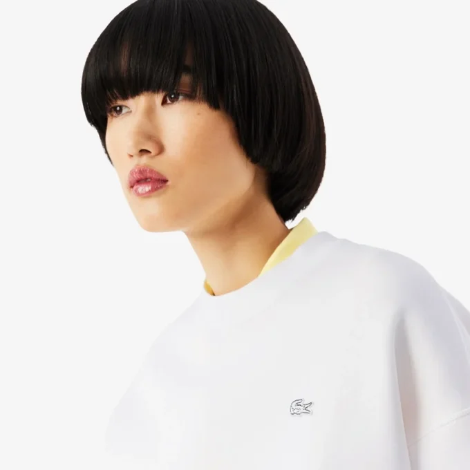 Oversized Double Face Jersey Sweatshirt