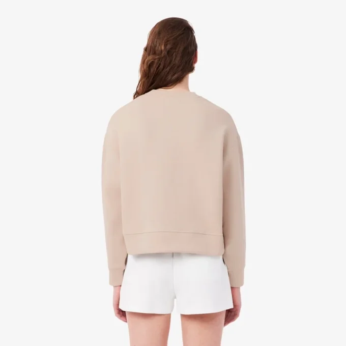 Oversized Double Face Jersey Sweatshirt