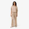 Oversized Elasticated Satin Pants
