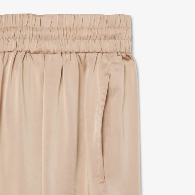Oversized Elasticated Satin Pants