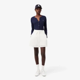 Oversized Fluid Linen Blend Bermuda Shorts