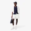 Oversized Fluid Linen Blend Bermuda Shorts