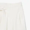 Oversized Fluid Linen Blend Bermuda Shorts