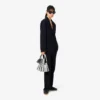 Oversized Fluid Piqua Suit Pants