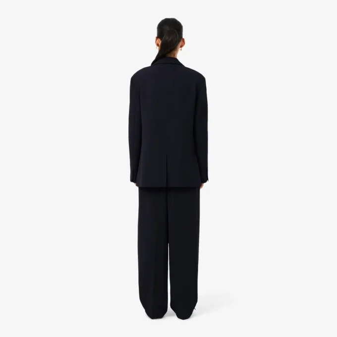 Oversized Fluid Piqua Suit Pants