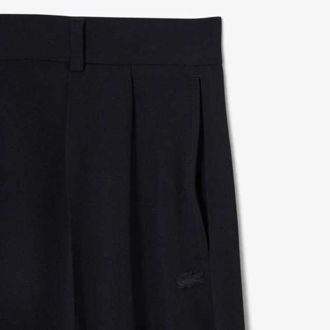 Oversized Fluid Piqua Suit Pants