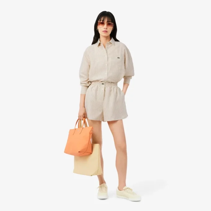 Oversized Linen Blend Shirt