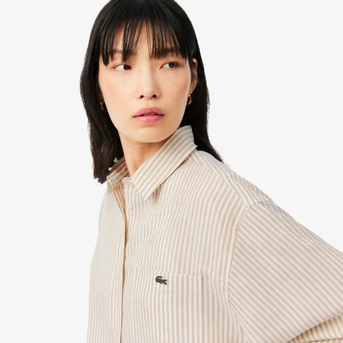 Oversized Linen Blend Shirt