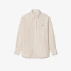 Oversized Linen Blend Shirt