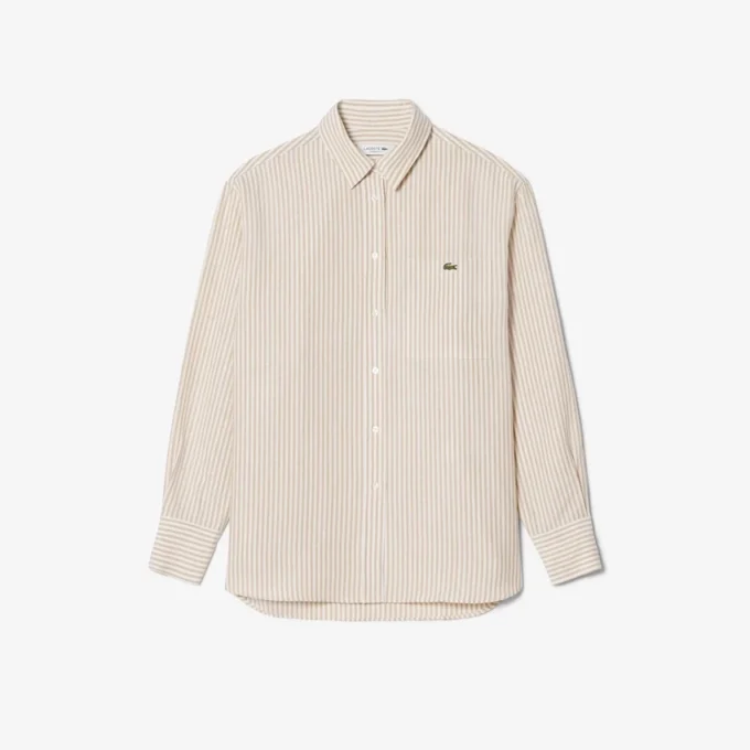 Oversized Linen Blend Shirt