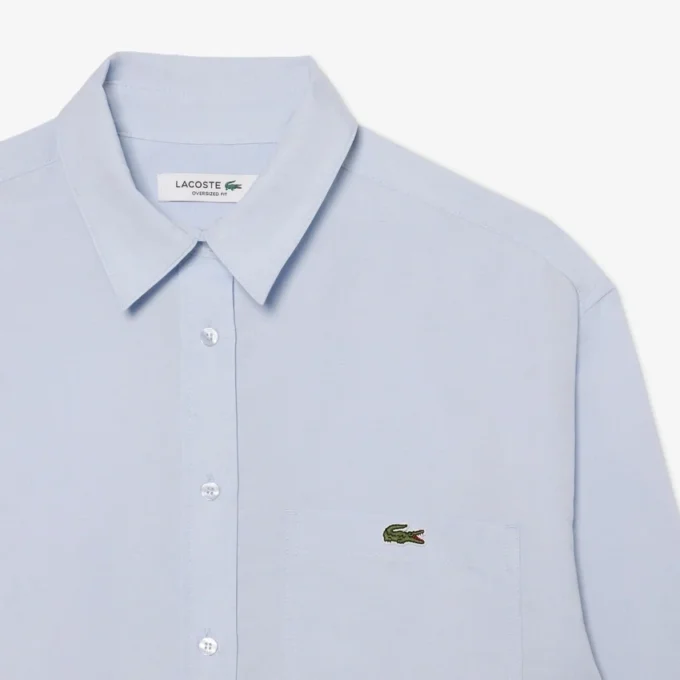 Oversized Linen Blend Shirt