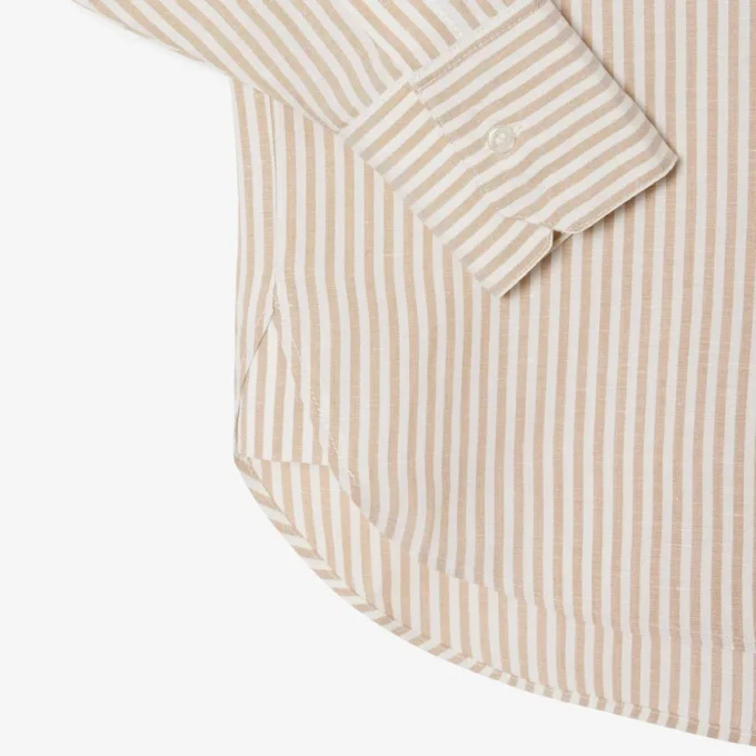 Oversized Linen Blend Shirt