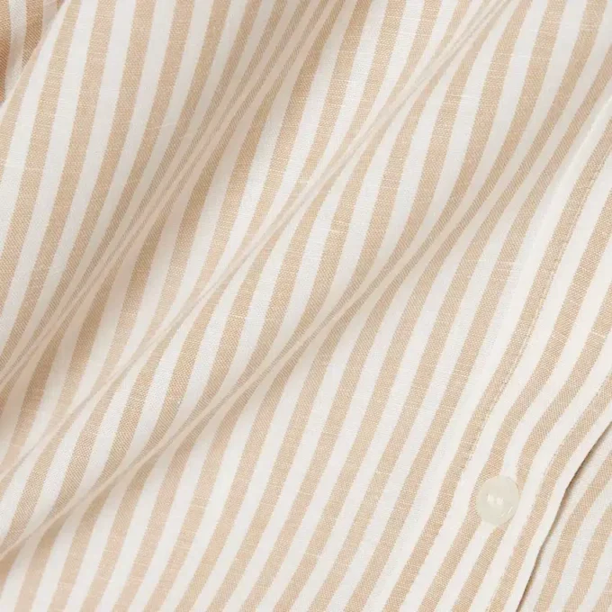Oversized Linen Blend Shirt