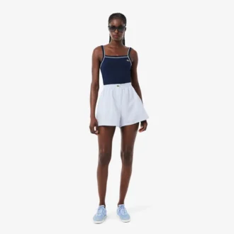 Oversized Linen Blend Shorts