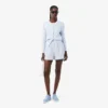 Oversized Linen Blend Shorts