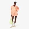 Oversized Linen Blend Shorts