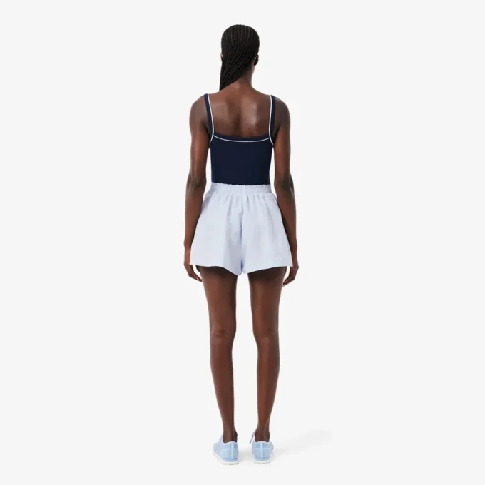 Oversized Linen Blend Shorts