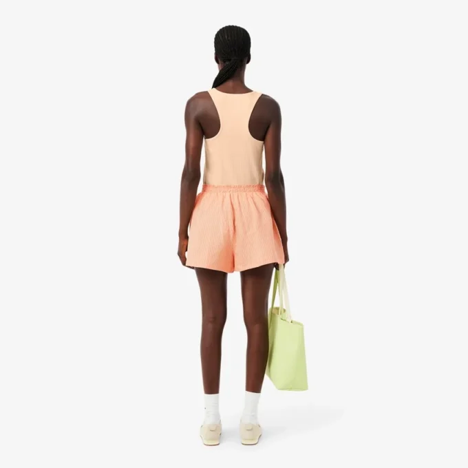 Oversized Linen Blend Shorts