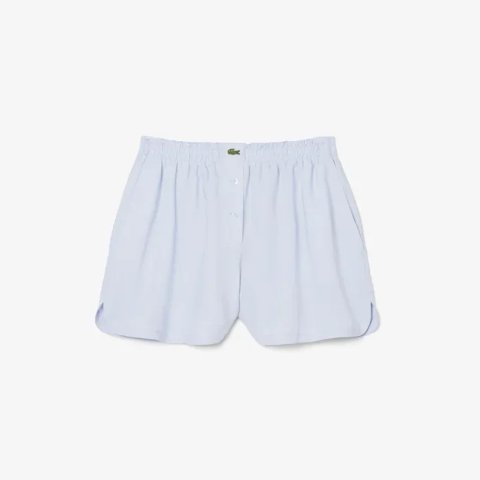Oversized Linen Blend Shorts