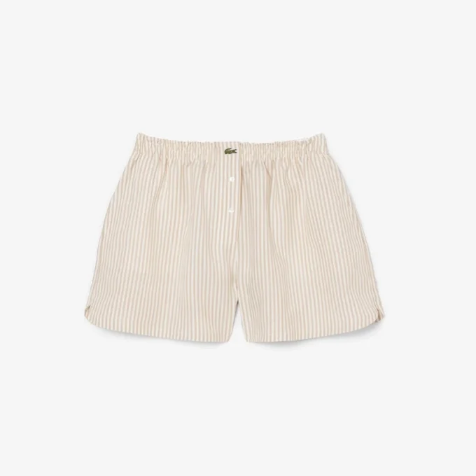 Oversized Linen Blend Shorts