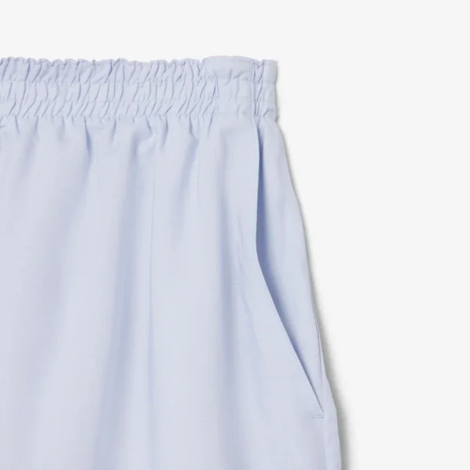 Oversized Linen Blend Shorts