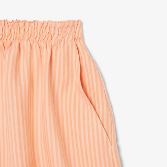 Oversized Linen Blend Shorts