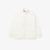 Oversized Linen Blend Track Jacket