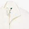 Oversized Linen Blend Track Jacket