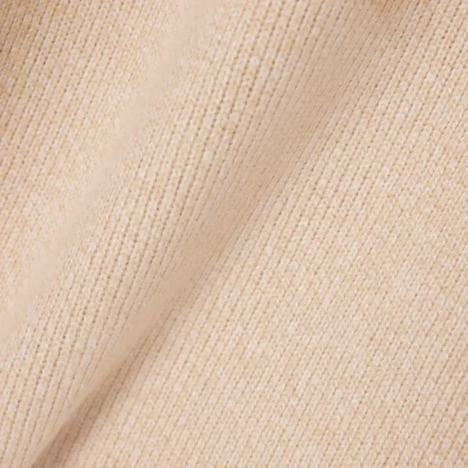 Oversized Ribbed Polo Sweatshirt