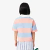 Oversized Striped Cotton Rugby Polo
