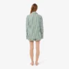 Oversized Striped Poplin Pajama Set