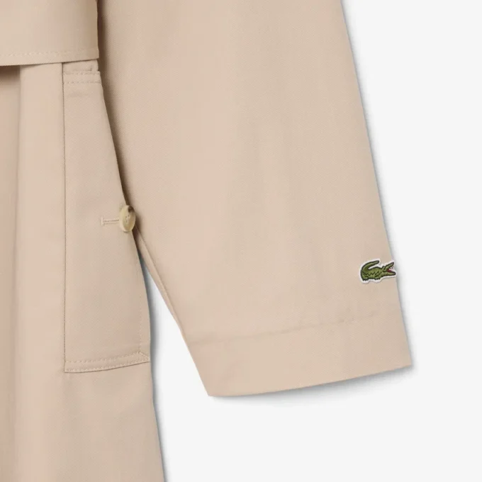 Oversized Water-Repellent Trench Coat