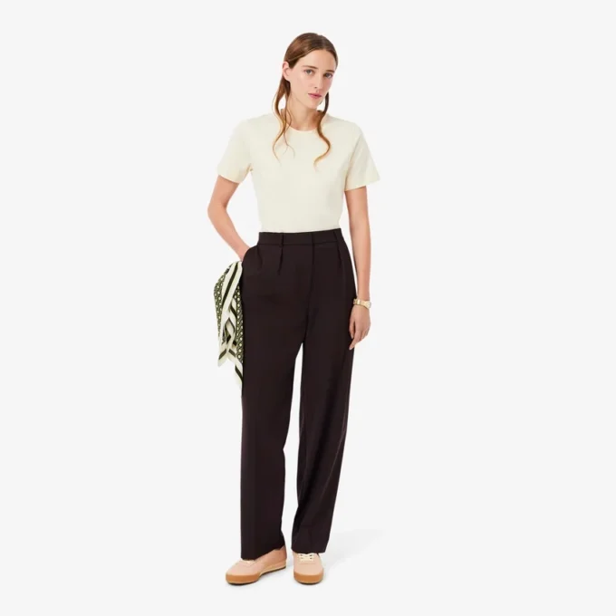 Oversized Wool Blend Pants