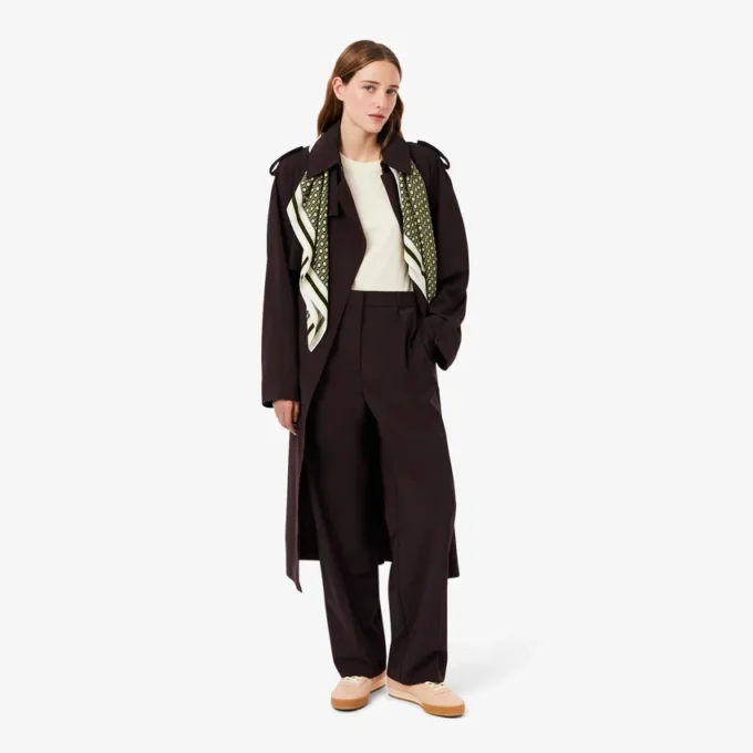 Oversized Wool Blend Pants