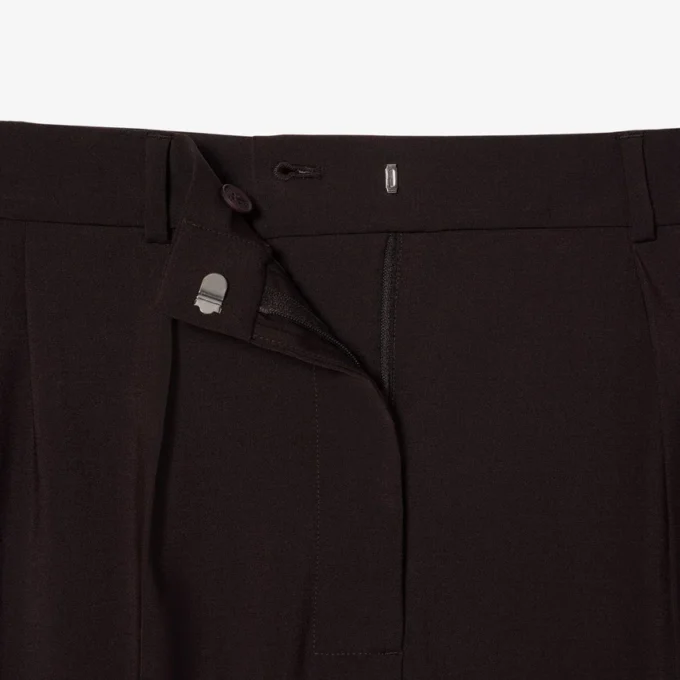 Oversized Wool Blend Pants