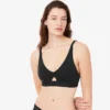 Perforated Band Microfiber Bra