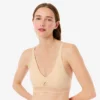 Perforated Band Microfiber Bra