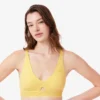 Perforated Band Microfiber Bra