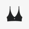 Perforated Band Microfiber Bra
