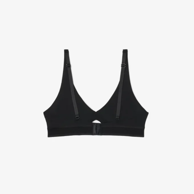 Perforated Band Microfiber Bra