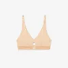 Perforated Band Microfiber Bra