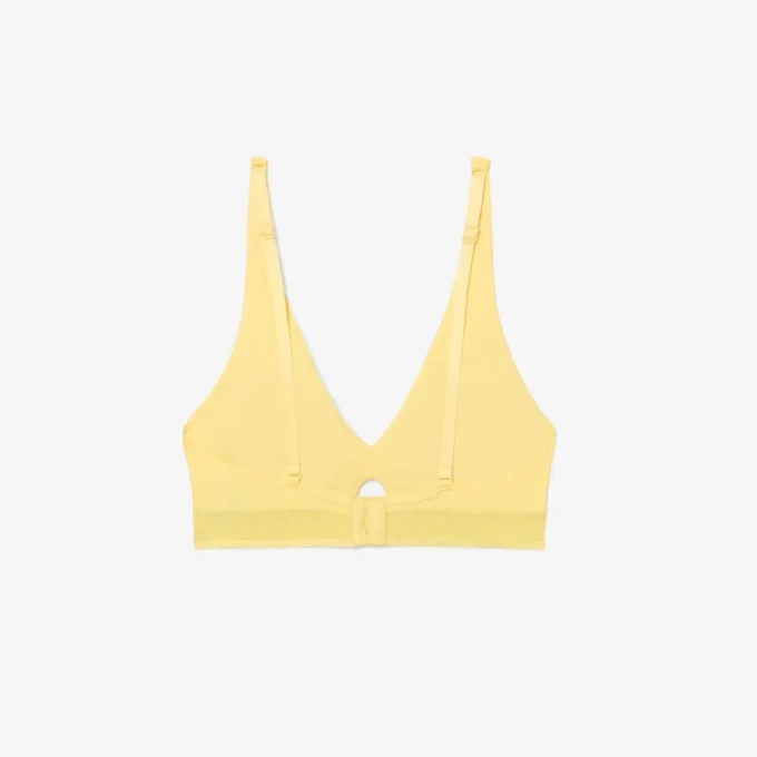 Perforated Band Microfiber Bra